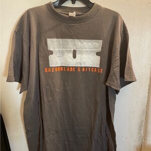 Vintage 1996 Bush Shirt Large Razorblade Suitcase